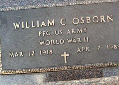 William C. Osborn on Sysoon