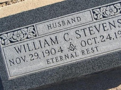 William C Stevens on Sysoon