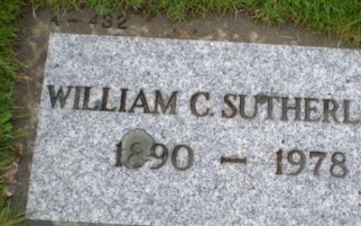 William C. Sutherland on Sysoon