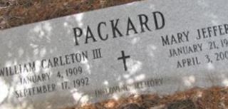 William Carleton Packard, III on Sysoon
