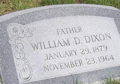 William D Dixon on Sysoon