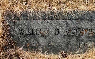William D. McIntire on Sysoon