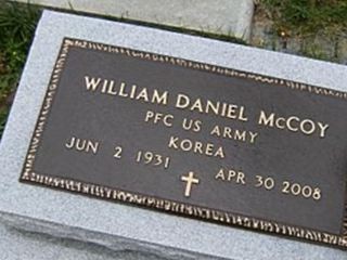 William Daniel "Pete" McCoy on Sysoon