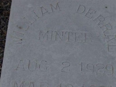 William Derral Minter on Sysoon