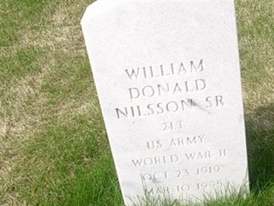 William Donald Nilsson, Sr on Sysoon