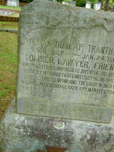 William Dunlap Trantham on Sysoon