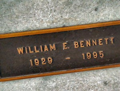 William E. Bennett on Sysoon
