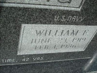 William E. Blessing on Sysoon