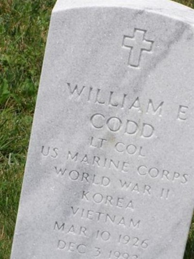 William E Codd on Sysoon