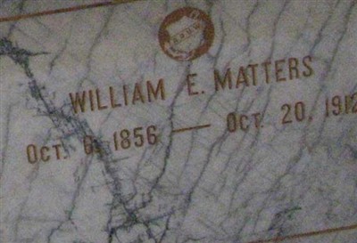 William E Matters on Sysoon