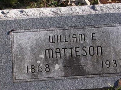 William E Matteson on Sysoon