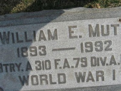 William E Muth on Sysoon