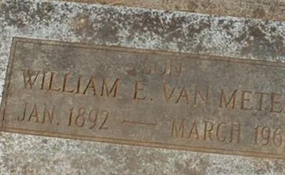 William E Van Meter on Sysoon