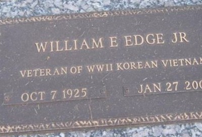 William Earl Edge, Jr on Sysoon