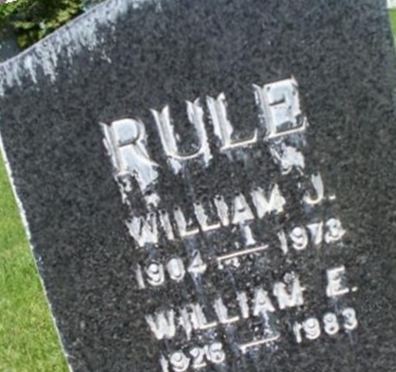 William Edward Rule on Sysoon