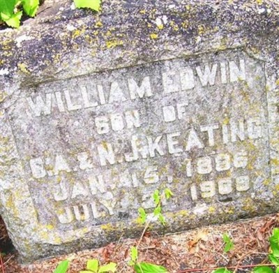 William Edwin Keating on Sysoon