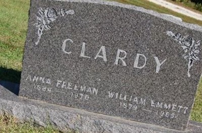 William Emmett Clardy on Sysoon