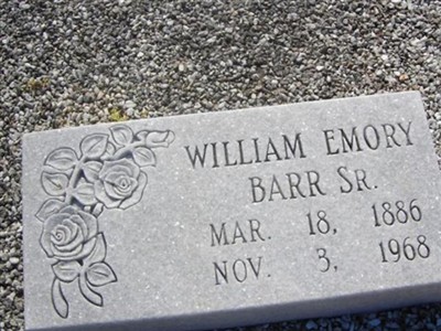 William Emory Barr on Sysoon