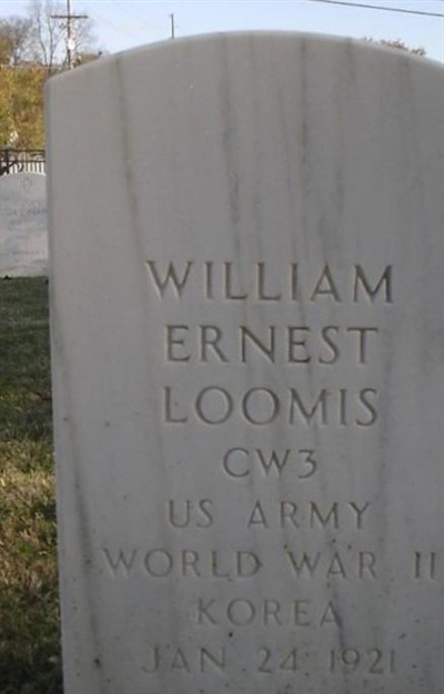 William Ernest Loomis on Sysoon