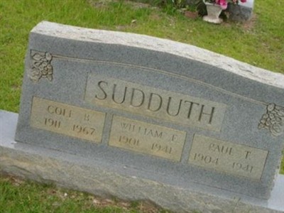 William Eugene Sudduth on Sysoon