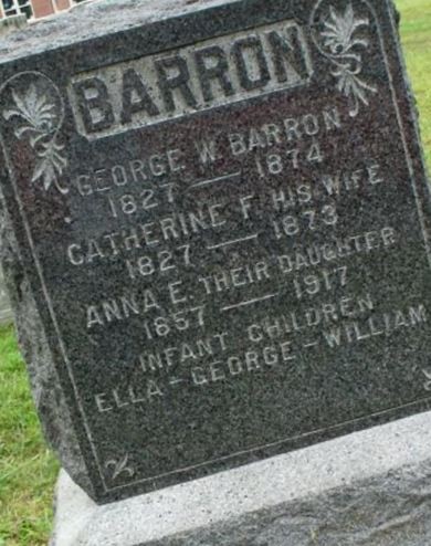 William F Barron on Sysoon