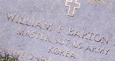 William F Barton, Jr on Sysoon