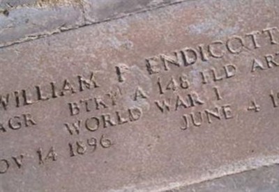 William F Endicott on Sysoon