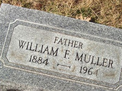 William F. Muller on Sysoon