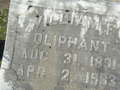 William F Oliphant on Sysoon