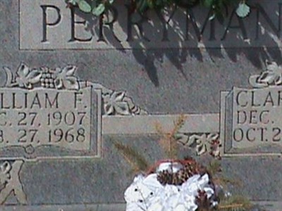 William F. Perryman on Sysoon