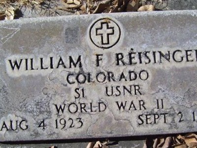 William F. Reisinger on Sysoon