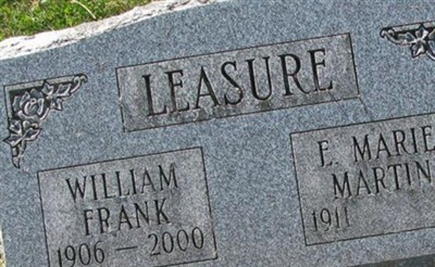 William Frank Leasure on Sysoon