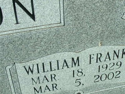 William Frank Sutton on Sysoon