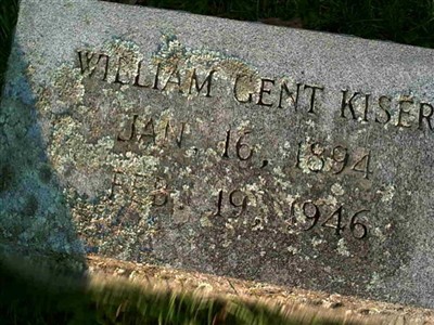 William Gent Kiser on Sysoon
