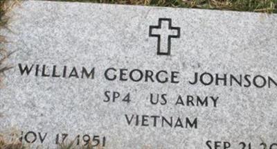 William George Johnson, Sr on Sysoon