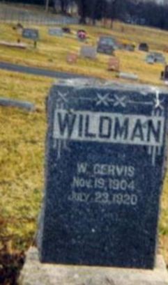 William Gervis Wildman on Sysoon
