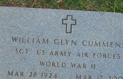 William Glyn Cummens on Sysoon