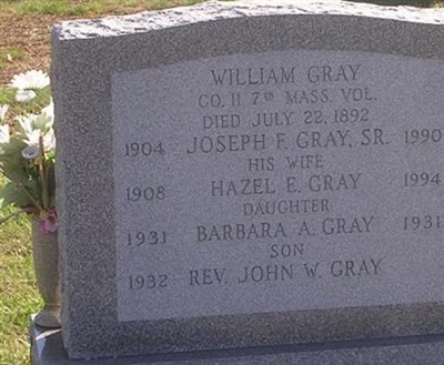 William Gray on Sysoon