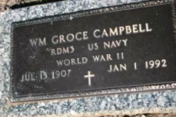 William Groce Campbell on Sysoon