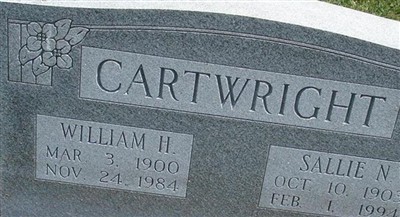 William H. Cartwright on Sysoon