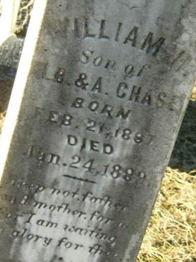 William H. Chase on Sysoon