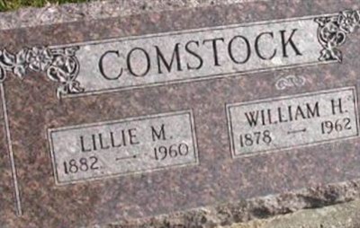 William H Comstock on Sysoon