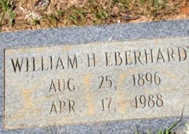 William H. Eberhardt on Sysoon