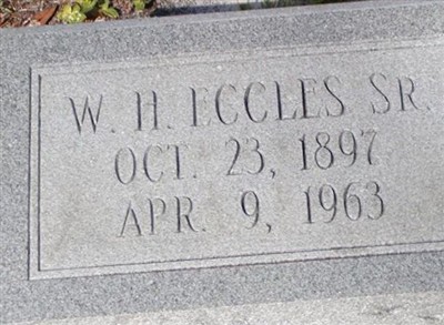 William H Eccles, Sr on Sysoon