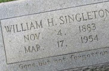 William H. Singleton on Sysoon