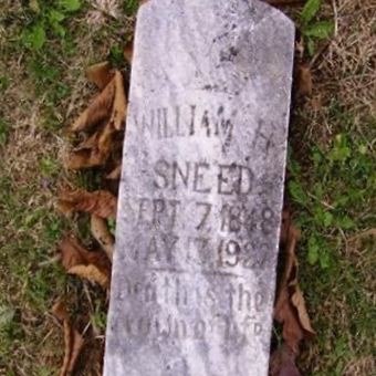 William H. Sneed on Sysoon