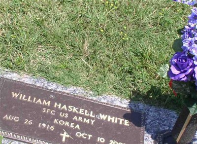 William Haskell "Hack" White on Sysoon
