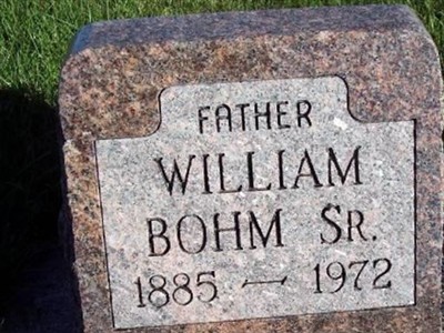 William Henry Bohm on Sysoon