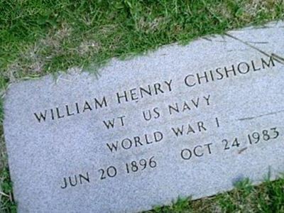 William Henry Chisholm on Sysoon