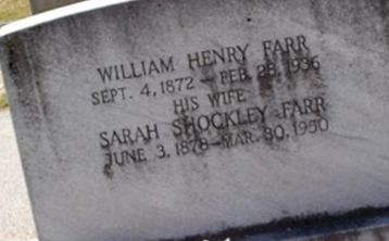William Henry Farr on Sysoon